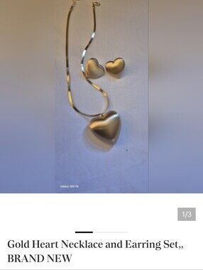 New Necklace And Earings Free With Any Purshase